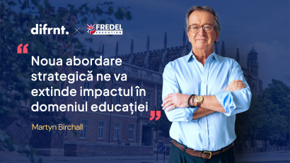 Martyn Birchall, despre colaborarea cu difrnt.: &bdquo;Noua abordare strategică ne va extinde impactul &icirc;n domeniul educației&rdquo;