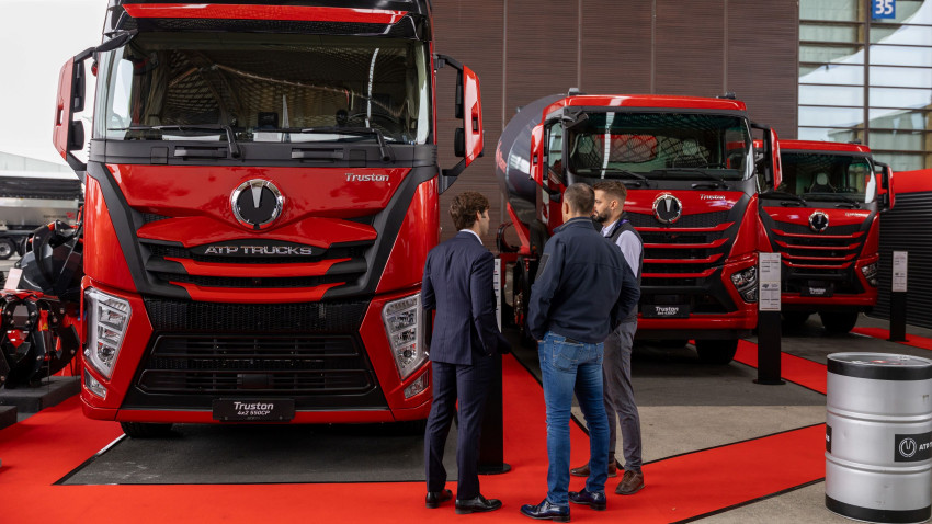 ATP Trucks Automobile lansează noul model Truston 8x4 la IAA Transportation 2024