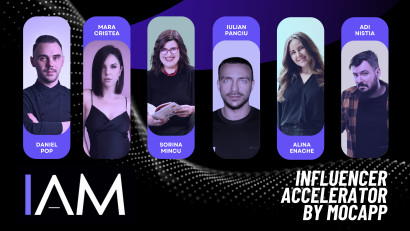 MOCAPP anunță lansarea ediției #3 a Influencer Accelerator (IAM) &ndash; o inițiativă care formează viitoarea generație de creatori responsabili