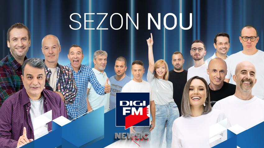 Din 9 septembrie, programele preferate revin în grila de toamnă Digi FM, Newsic Radio