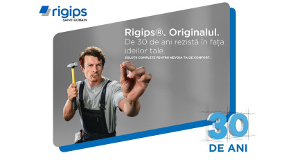 Rigips&reg;, de 30 de ani rezistă &icirc;n fața ideilor tale