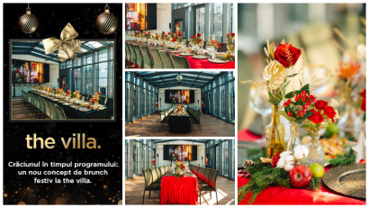 the villa. reinventează petrecerile de Crăciun pentru companii: the Christmas Brunch