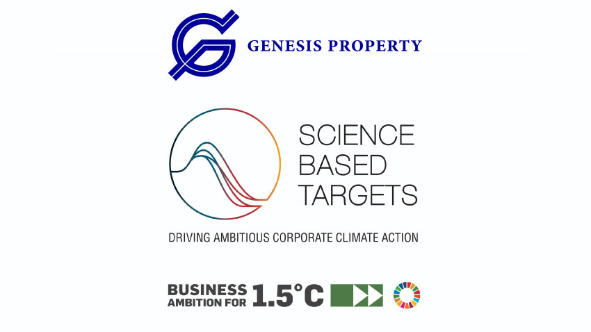 Genesis Property s-a angajat să reducă emisiile de carbon în conformitate cu ținte aprobate de Science Based Targets initiative (SBTi)