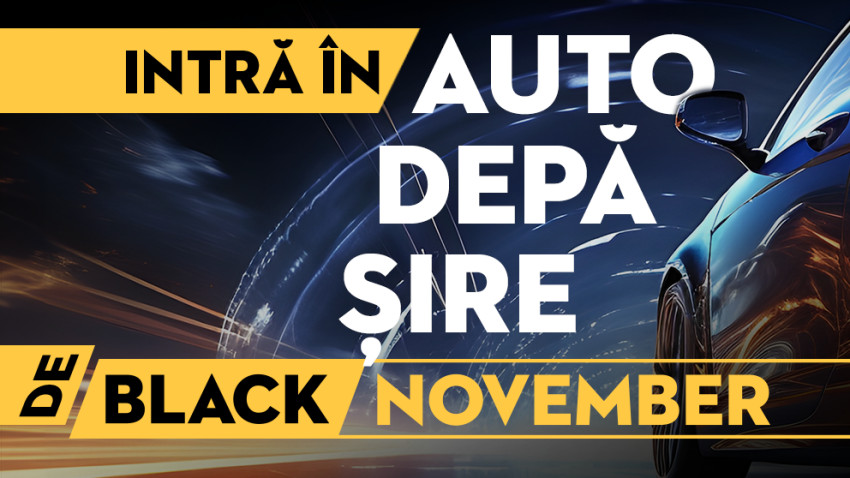 Black November la Autovit.ro: reduceri de peste 1 milion de euro pentru mai mult de 650 de mașini