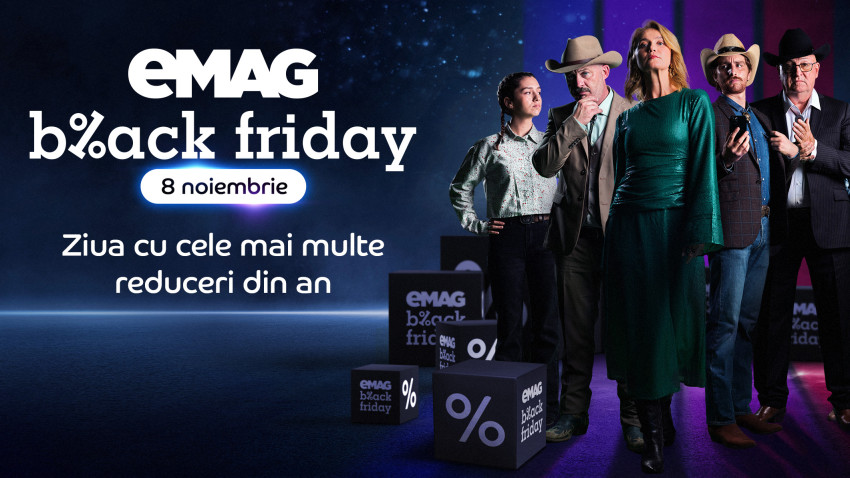 Jam Session Agency a semnat campania creativă eMAG Black Friday și a dus familia Căutărescu în “Dallas”. Serialul.