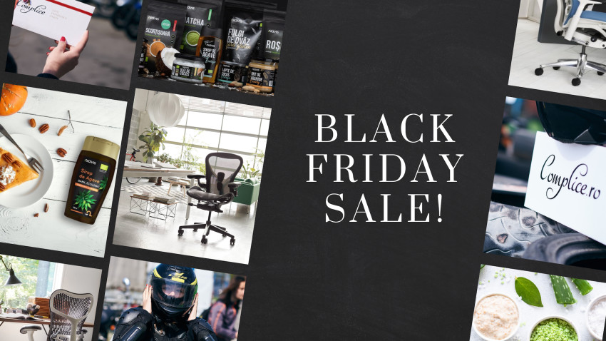 Black Friday 2024: Vegis.ro | Complice.ro | Niavis | Workspace Studio