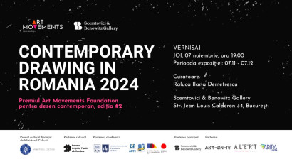 Scemtovici &amp; Benowitz Gallery prezintă a doua ediție a expoziției anuale CONTEMPORARY DRAWING IN ROMANIA