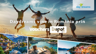 Daydreams, conceptul inovator pentru vacanțe scurte care a revoluționat piața turismului &icirc;n Germania și Olanda, se lansează &icirc;n Rom&acirc;nia prin parteneriatul cu VouchersDepot.com