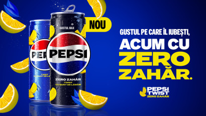 PepsiCo Rom&acirc;nia anunță lansarea Pepsi Twist Zero Zahăr - cu gust de lăm&acirc;ie