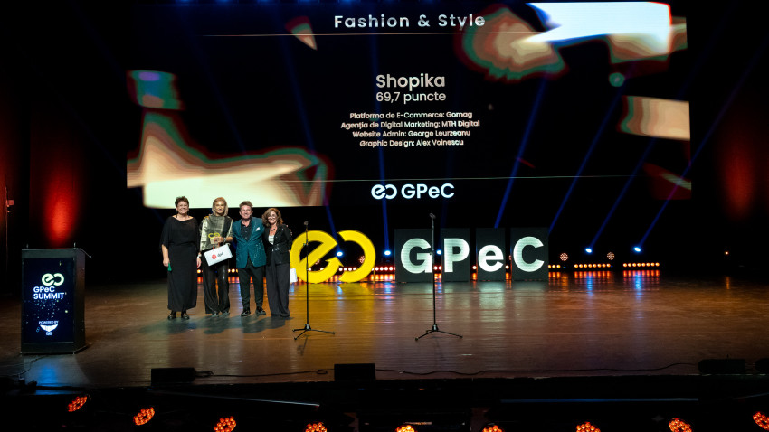 Shopika și agenția MTH Digital au câștigat competiția GPeC 2024, la categoria Fashion