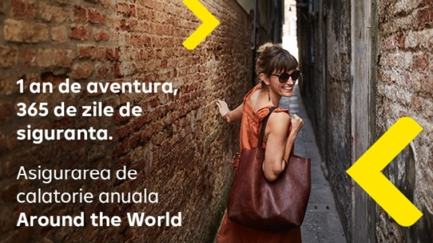 Raiffeisen Bank lansează TRAVEL AROUND THE WORLD. Asigurarea de călătorie de tip abonament anual este disponibilă 100% digital, direct din aplicația de mobile banking