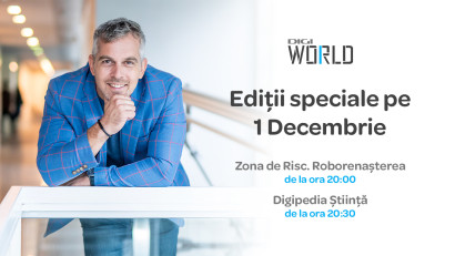 Descoperă tehnologia care redefinește lumea, pe 1 Decembrie,&nbsp;la Digi World