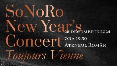 SoNoRo ne invită &icirc;n premieră la Concertul de Anul Nou și lansarea Orchestrei SoNoRo Strings, &icirc;n 28 decembrie 2024, la Ateneul Rom&acirc;n