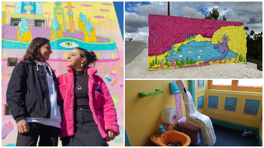 [Cu arta în stradă] Micaela Guedes & Carina Prazeres: Am vrut să facem oamenii să gândească și să simtă. Să reevalueze și să pună la îndoială totul, provocând conversații