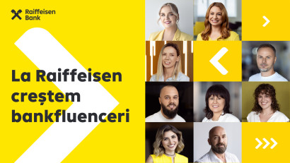 Raiffeisen Bank prezintă prima generație de bankfluencers &ndash; un altfel de influenceri care vorbesc pe limba ta despre banking