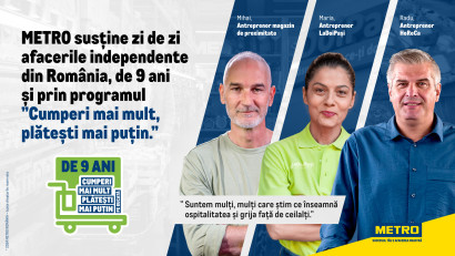 Cum arată o zi din viața antreprenorilor parteneri METRO? &ldquo;Cumperi mai mult, plătești mai puțin&rdquo; &ndash; povestea unei campanii cu ADN autentic