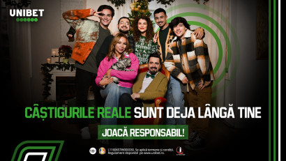 Unibet și Saatchi &amp; Saatchi lansează campania &bdquo;C&acirc;știguri Adevărate&rdquo; cu Cosmin Natanticu drept ambasador al sărbătorilor autentice