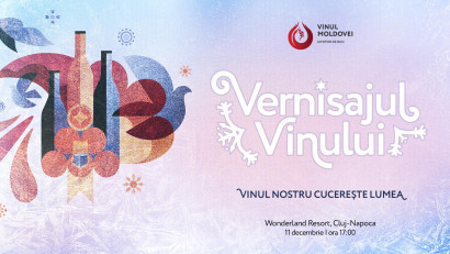 Vernisajul vinului moldovenesc va oferi degustări rafinate la Cluj &icirc;n 11 decembrie