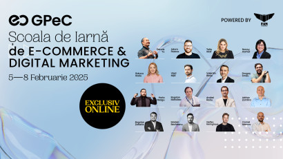 Școala de Iarnă GPeC Online 5-8 februarie: 15 sesiuni de cursuri și dezbateri intensive despre tot ce e important &icirc;n E-Commerce și Digital Marketing &icirc;n 2025