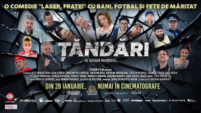 Damian Drăghici a compus coloana sonoră pentru filmul &bdquo;Țăndări&rdquo;.&nbsp;Din distribuția filmului lui Bogdan Naumovici fac parte cunoscuți actori de comedie