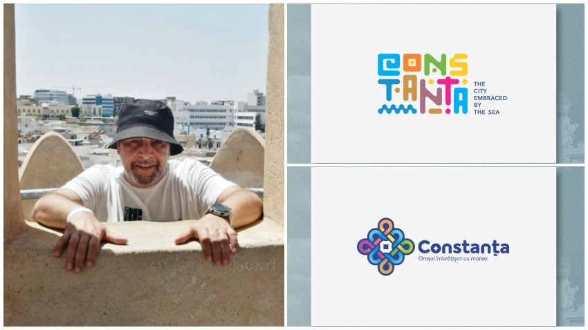 Constanța Logo Challenge | Mihai Iulian Grâul: Cel mai greu a fost să cuprind cât mai multe din atracțiile Constanței. De la vechi la nou, să încerc să fac un logo estival, modern, cosmopolit și vesel