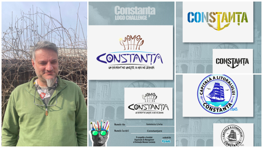 Constanța Logo Challenge | Liviu Ionescu: Aici e partea grea. Să fii original, să faci ceva simplu, dar expresiv