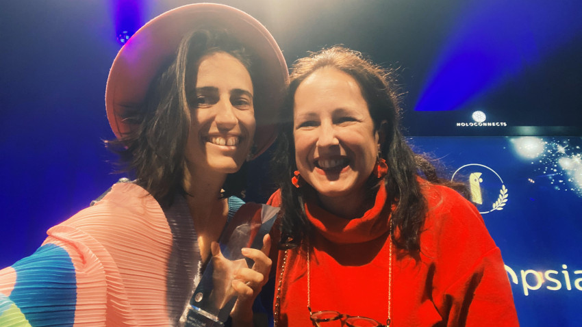 Innovative artist Ioana Mischie receives three top awards in European XR, adding Romania on the global map of transmedia art