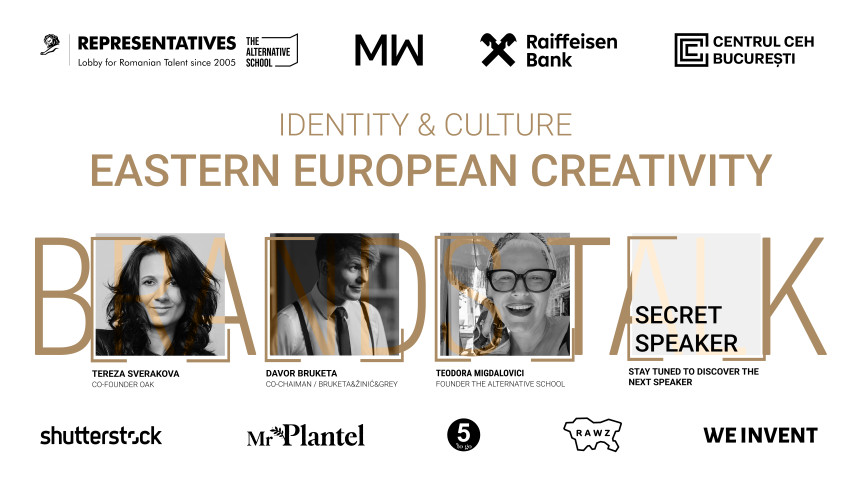 Învață de la legendele advertisingului Est European. 24-25 Aprilie: “Brands Talk: Identity & Culture”