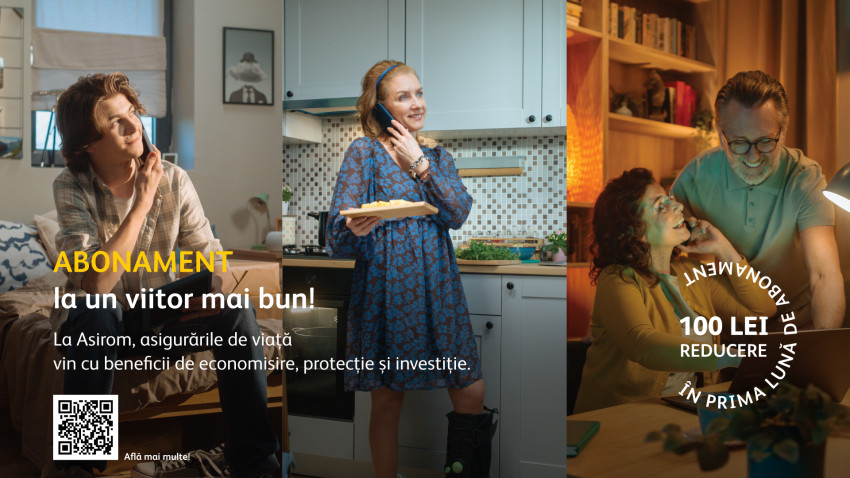 Heist Industries și Asirom lansează campania națională care redefinește asigurările de viață printr-un „abonament la un viitor mai bun”