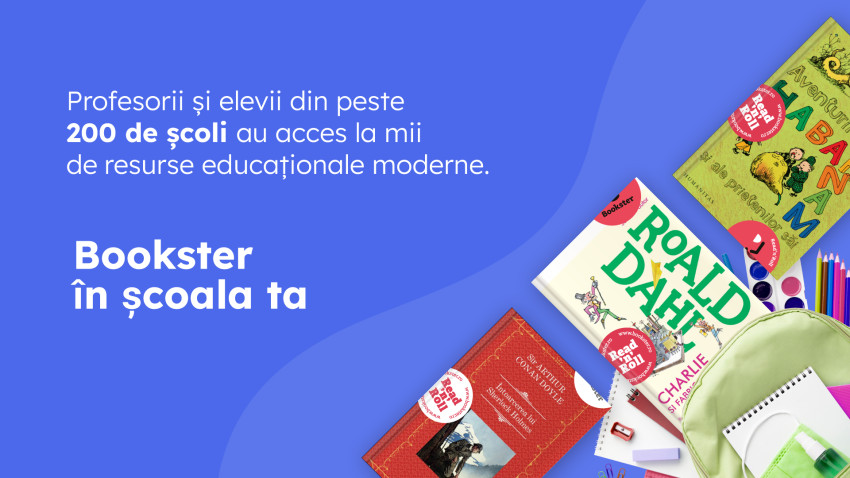 Star Assembly sponsorizează programul Bookster în Școala ta: Profesorii și elevii din peste 200 de școli au acces gratuit la mii de resurse educaționale moderne