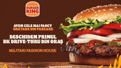 Burger King deschide primul restaurant din 2025 &icirc;n Militari Fashion House, București cu oferte și surprize