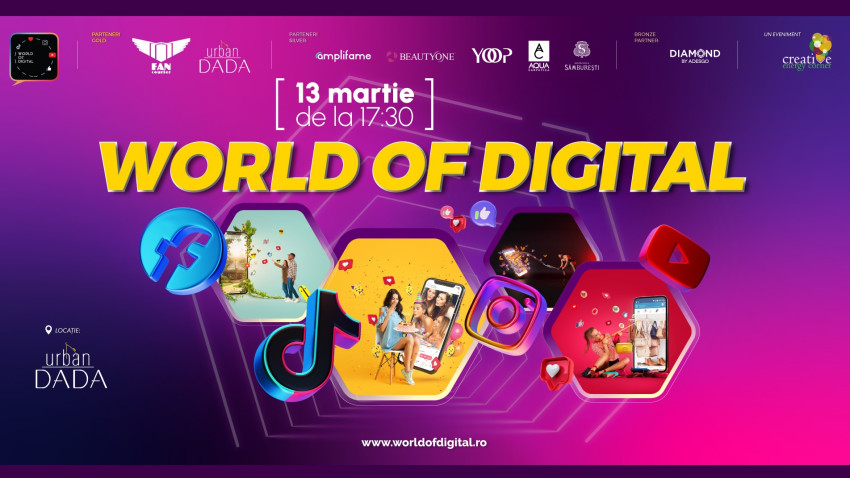 AI & UGC: The Future of Content is Now. Rezervă-ți locul la World of Digital