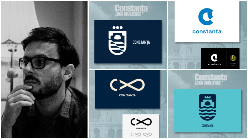 Constanța Logo Challenge | Valentin Ioniță: Am găsit în graphic design o îmbinare între creativitate și ordonarea vizuală de care simțeam că am nevoie