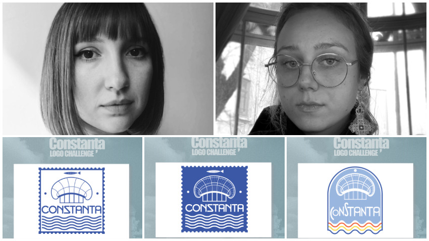 Constanța Logo Challenge | Alexandra Iliescu & Oana Poschina: Am pornit căutând inspirație în istoria vibrantă a orașului, scotocind prin arhive de cărți poștale vechi, timbre și afișe legate de Constanța și litoral