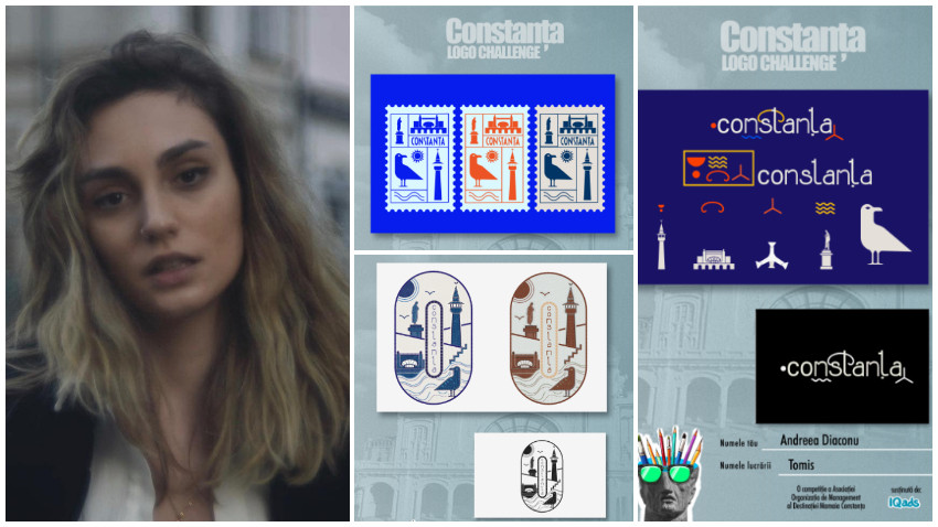 Constanța Logo Challenge | Andreea Diaconu: Orașul Constanța înseamnă o legătură cu ai mei, un spațiu reflexiv și profund introspect