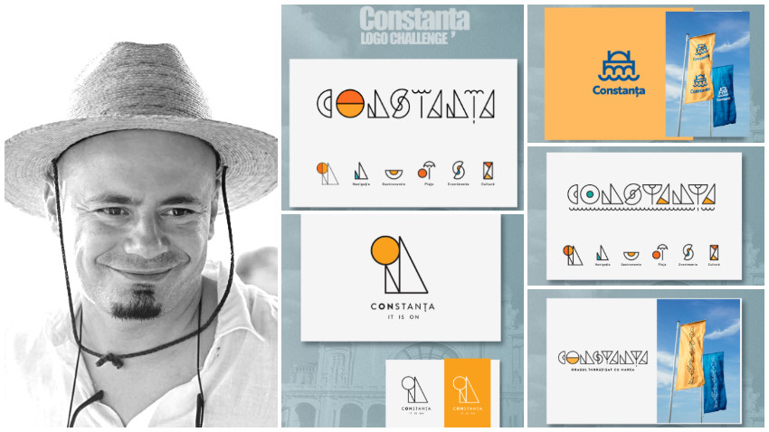 Constanța Logo Challenge | Mihai Giurgiu: Un logo de oraș trebuie să înglobeze o identitate bogată într-un simbol grafic cât mai simplu. E atât de greu să faci lucruri simple