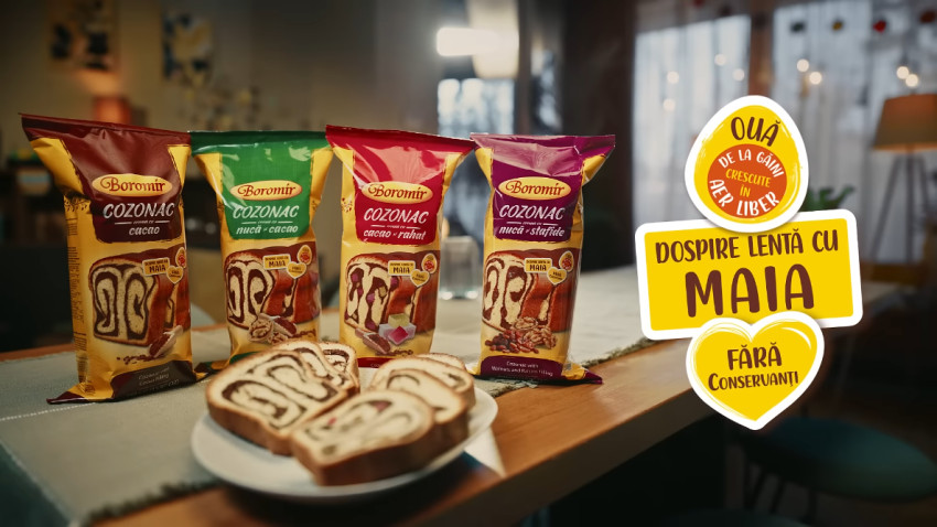 Cozonac Boromir. Așa cum îl făcea bunica, gustat și aprobat de nepoții pofticioși, în cea mai nouă campanie semnată Propaganda