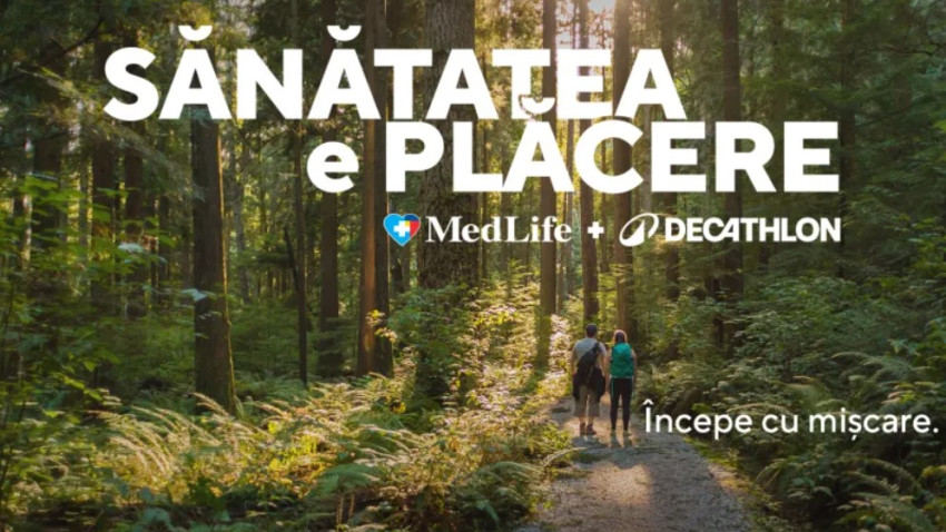 Decathlon și MedLife își unesc forțele pentru o Românie mai sănătoasă și mai activă