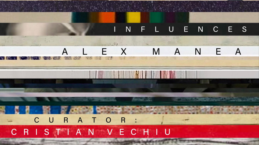 Despre conexiunile dintre lucrările de artă, în expoziția lui Alex Manea, “Influențe”, între 25 aprilie și 25 mai