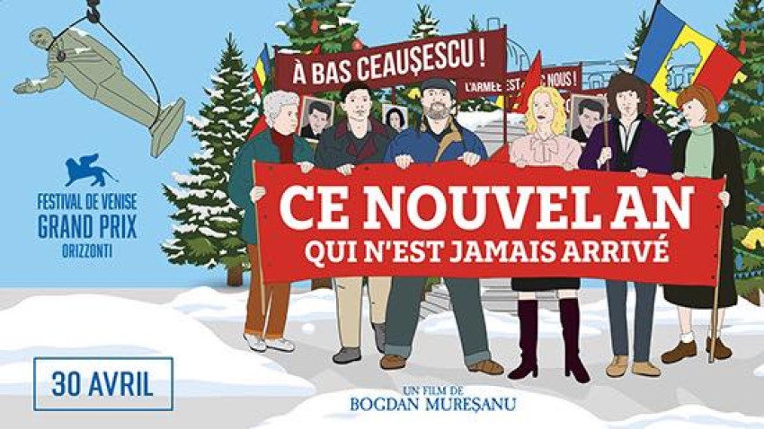 „Anul Nou care n-a fost”/ „Ce Nouvel An qui n’est jamais arrivé” va fi distribuit  în cinematografele din Franța și Belgia, din 30 aprilie