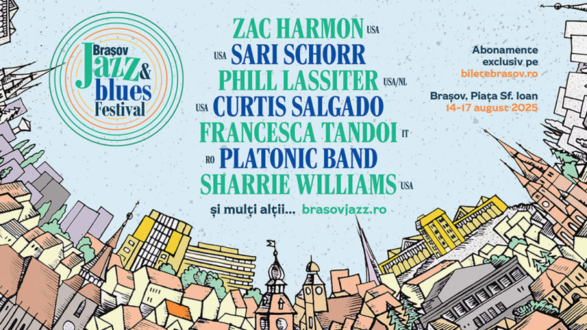 Brașov Jazz & Blues Festival #13: Artiști internaționali de top și o nouă ediție electrizantă în Piața Sf. Ioan