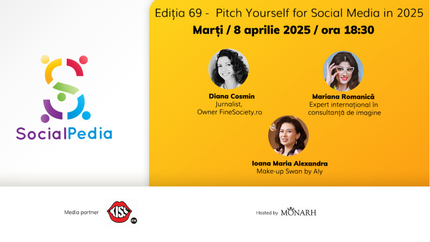 SocialPedia 69: Despre comunicarea de nișă în social media cu Diana Cosmin, Mariana Romanică și Ioana Maria Alexandra
