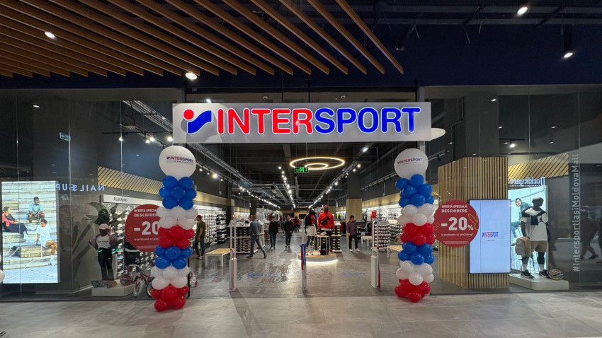 INTERSPORT deschide un nou magazin în MALL MOLDOVA, Iași - un concept modern dedicat pasionaților de sport