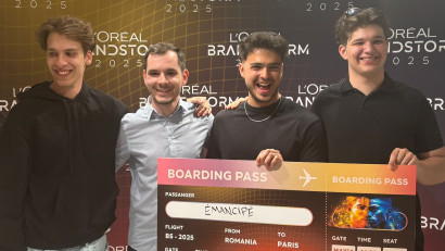 Trei studenți de la FABIZ-ASE vor reprezenta România în finala internațională a competiției de business L’Oréal Brandstorm