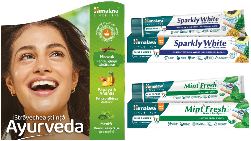 Himalaya Wellness lansează o campanie de sampling pentru pastele de dinți GUM EXPERT prin intermediul aparatelor SAMPLIA
