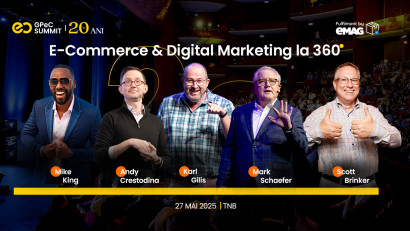 Agenda GPeC SUMMIT 26-27 Mai este publicată: 2 Masterclass-uri, 19 speakeri, Expo și content practic despre tot ce e important în E-Commerce și Digital Marketing