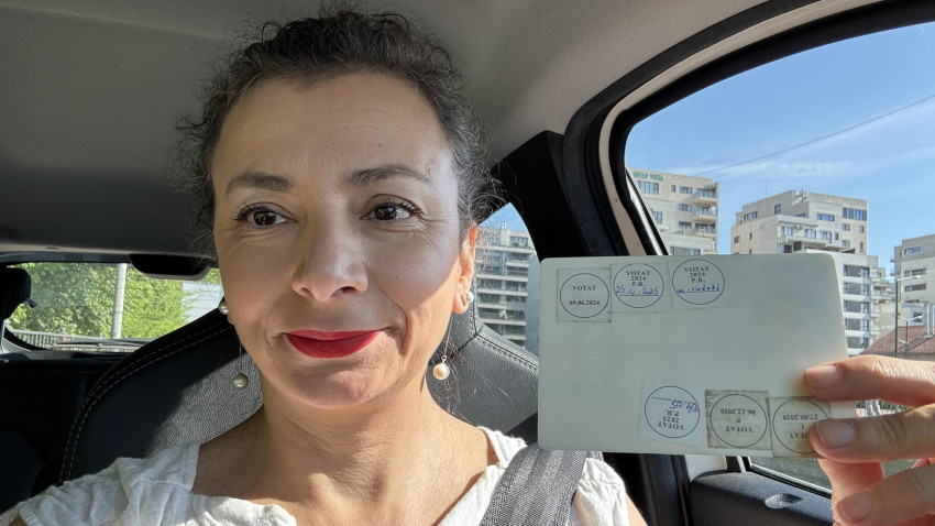 [Hai cu votul] Oana Despa: Sper în mintea cea de pe urmă a românului și în înțelegerea și bunătatea celor care au ales să nu meargă la vot în turul întâi. Îi așteptăm la vot în turul doi