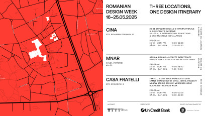 Romanian Design Week 2025 începe. Designul de mâine se trăiește în inima orașului
