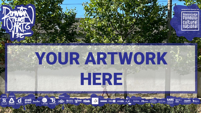 Romanian Street Art lansează un apel deschis pentru intervenții artistice