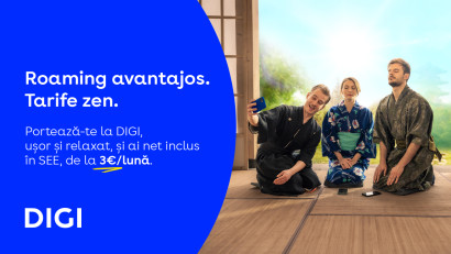 Vacanțe mai relaxate cu &bdquo;Roaming Zen&rdquo; de la DIGI